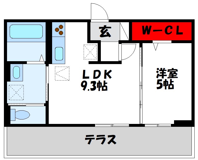 D-room田熊 間取り