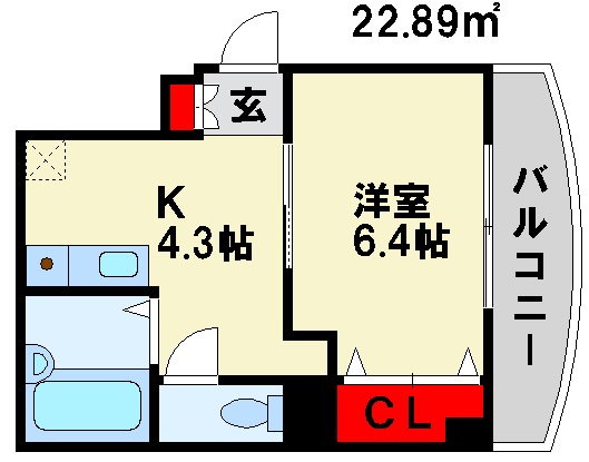 エスティ２１ 間取図