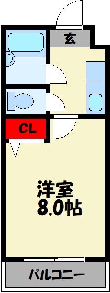 ウィザード九工大前 間取り