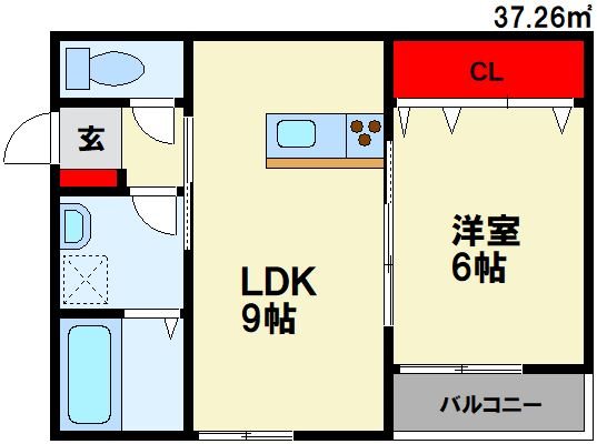 リヴェール堀池 間取り