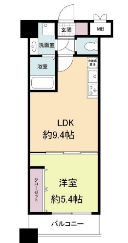 グランパーク天神 間取り