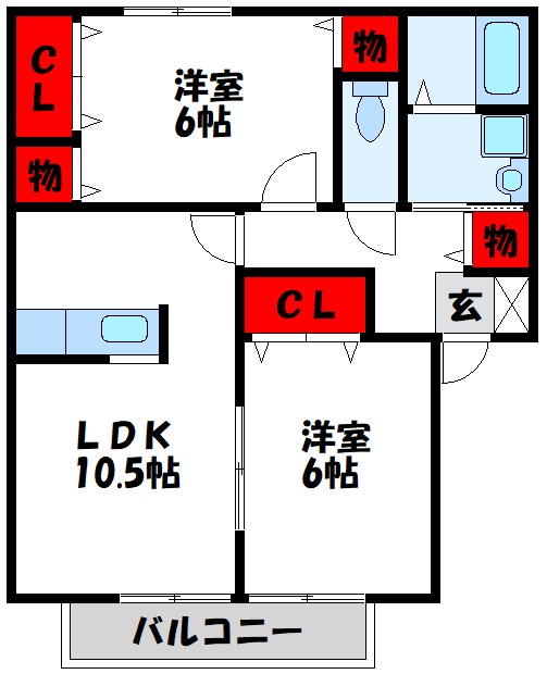 ソレジオ50 間取り