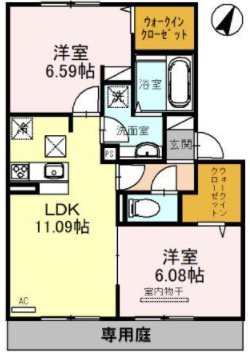 プレシ・ボヌール弥永 間取り