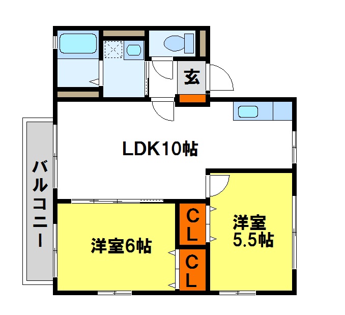 レトア高雄 間取り図