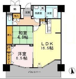 アムシュトラーセ 間取図