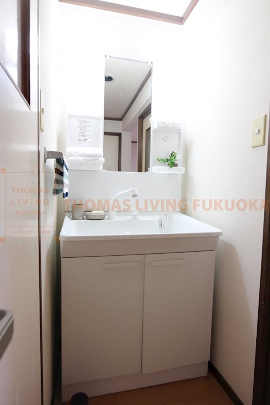 グリーンヒル観世Ⅰ 洗面設備　※別号室参考写真　筑紫野市・太宰府市の賃貸物件はトーマスリビング二日市へ