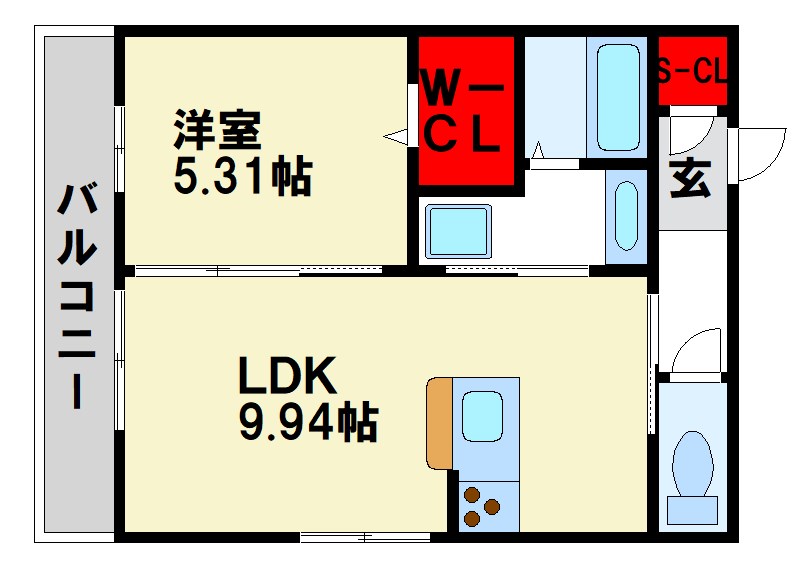 D-roomアスキム 間取り