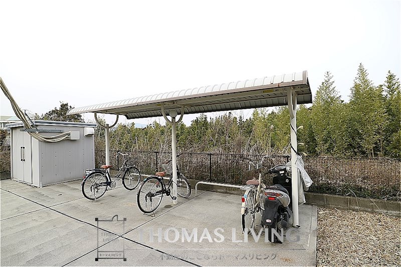 プラムガーデン 敷地内駐輪場