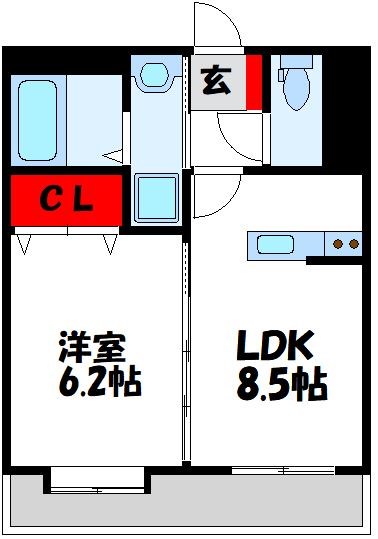 自由ヶ丘ヒルズ桜  間取り