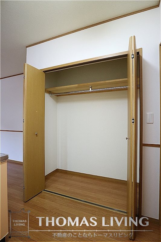 エスポアールOGAWA 大容量のクローゼット。荷物の多い方もご安心下さい。