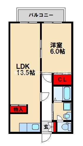 シティライフ田代B 福岡・佐賀の賃貸物件・お部屋探しはトーマスリビングまで
