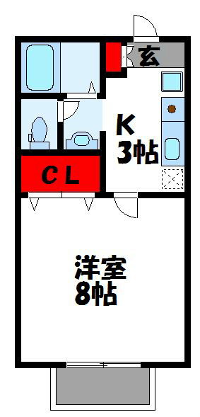 福岡県宗像市石丸３丁目 間取り