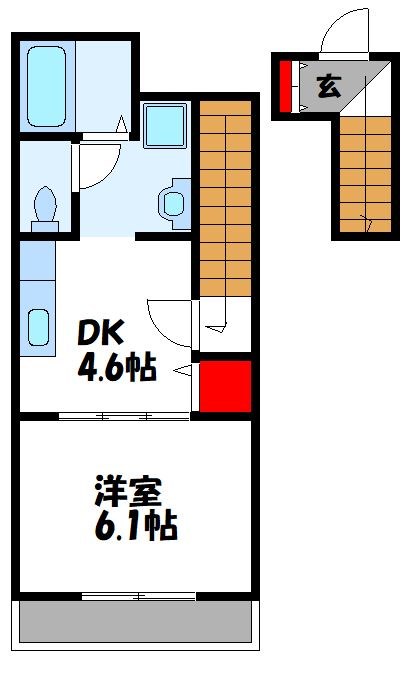 パークサイドイン桃山 間取り