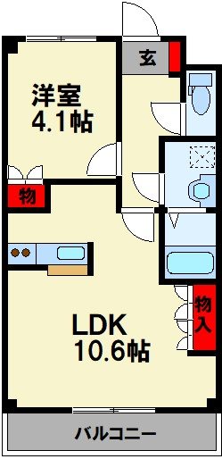 ウルノAP796 間取り