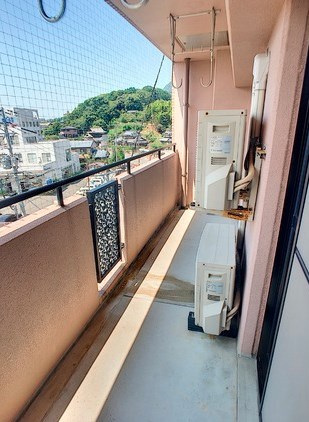 アルベール石丸  ベランダ