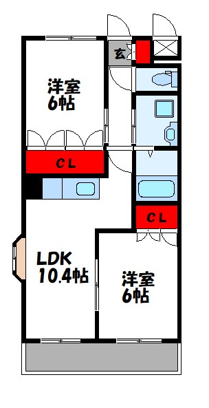 ロイヤルハイツ 間取り