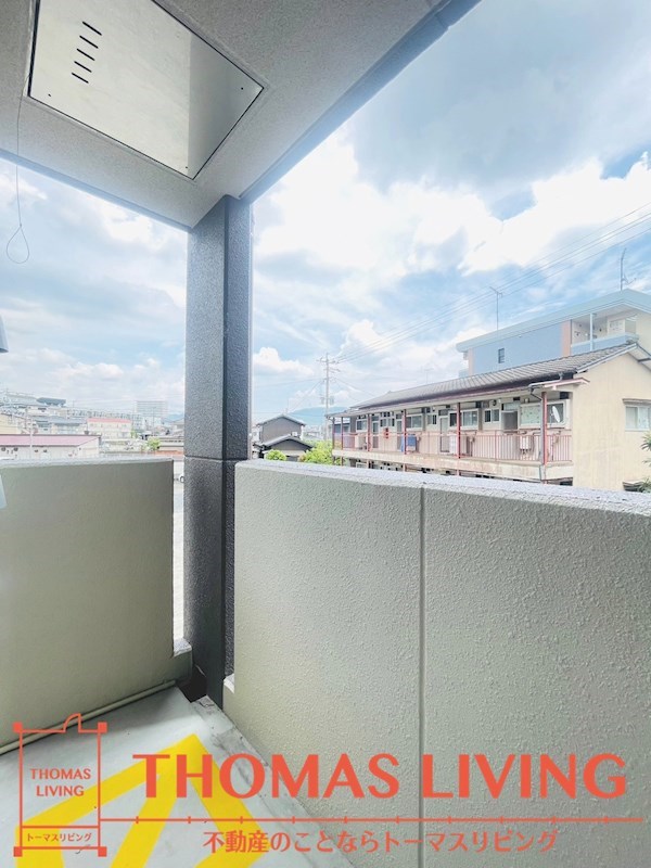 メルヴェール496朝倉街道 ベランダ
