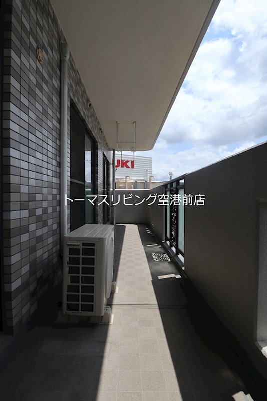 クレスティ空港前 ベランダ