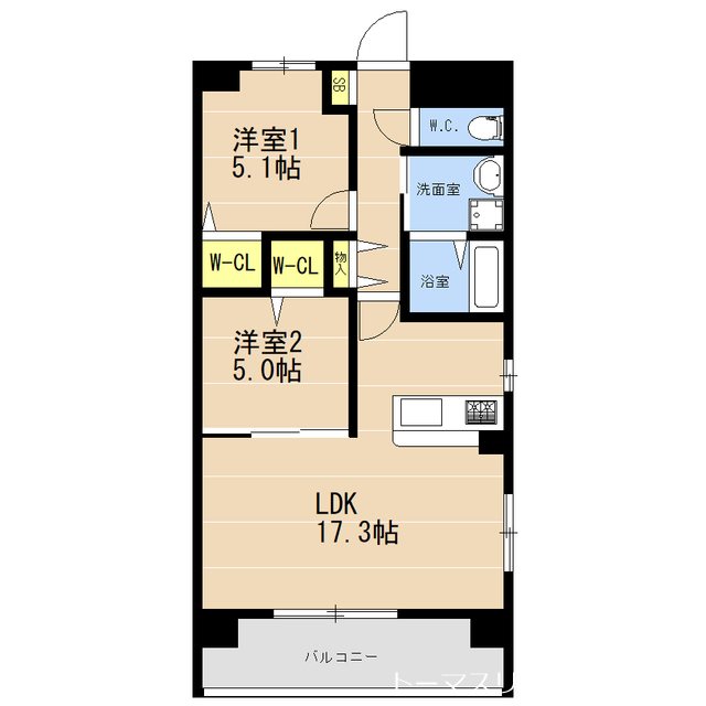 VALENTIA友泉亭 間取り
