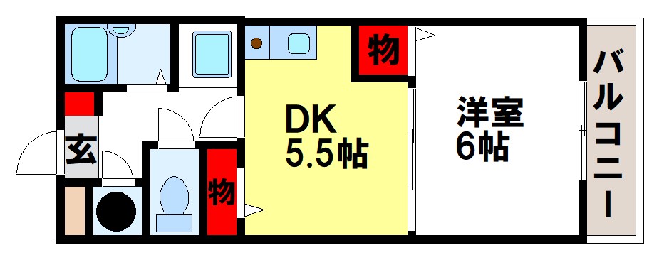 ジュネスシティ 間取り図　