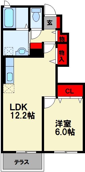ヴェルドミール Ⅲ 間取り