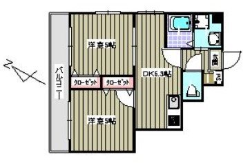ユゥ＆ミィ平尾駅前 間取図です