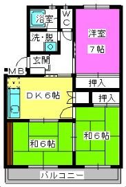 グランデール銭通 間取り