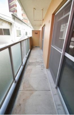 グランデール銭通 ベランダ　※別号室参考写真