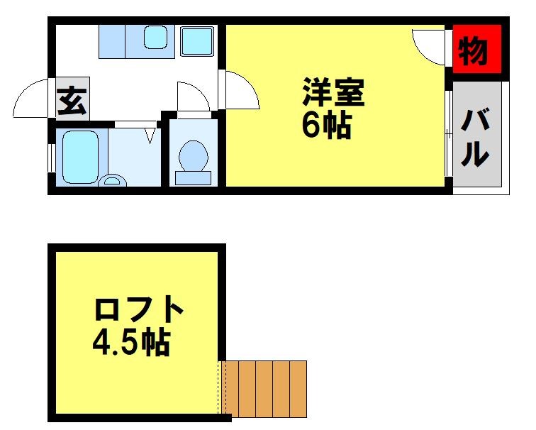 コーポサンクス 間取り