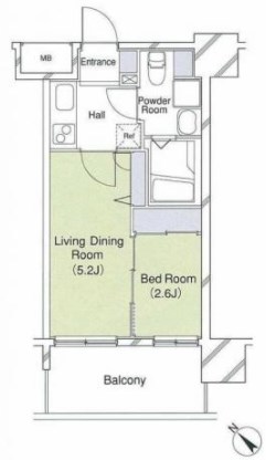 グランフォーレ呉服町  間取図