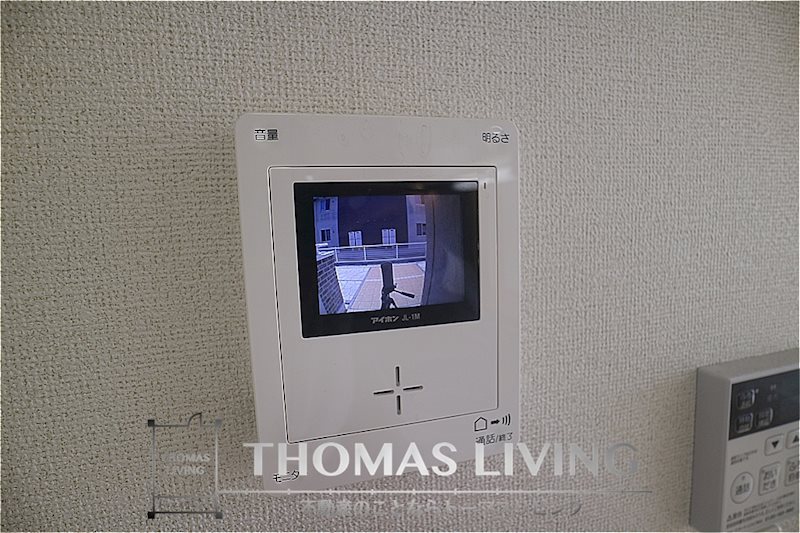 サンフォレスト モニター付きインターフォンでセキュリティ面も安心ですね。