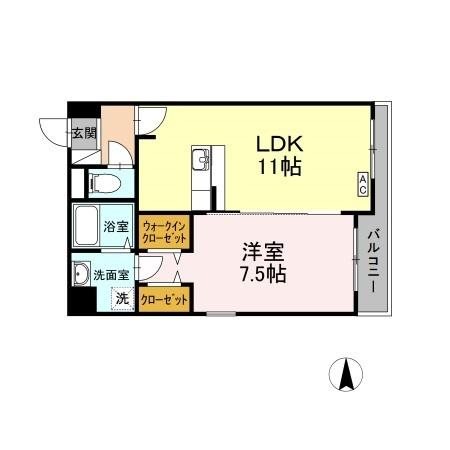 フォレスト’00 間取り