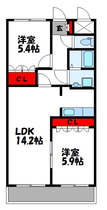 ロイヤルハイツⅡ 間取り