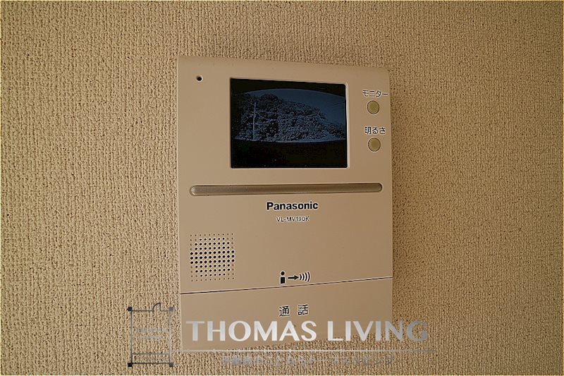 ウルノAP796 モニター付きインターフォンがあるのでセキュリティ面も安心ですね。