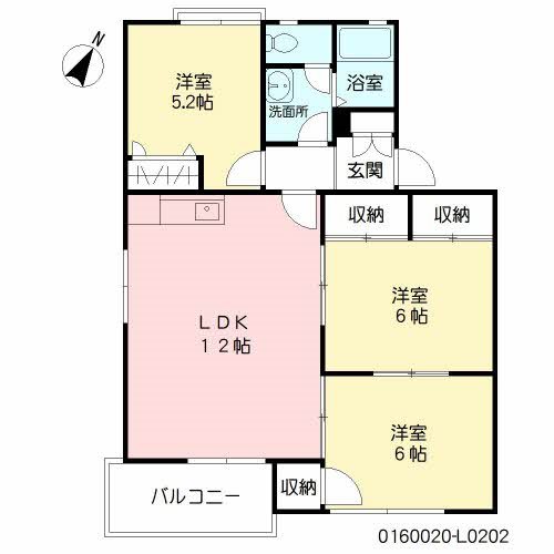 コートヴェール南片江Ⅱ 間取