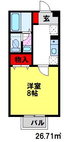 ヴェルメゾン 洗面脱衣所有り