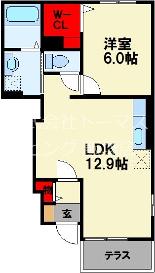 グラシュプレーヌⅦ B お部屋探しは、地域に詳しい当店へ。