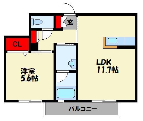 NADYA後藤寺 間取り