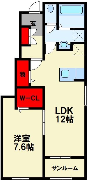 DO　SON　B棟 間取り