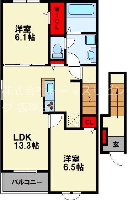 DO　SON　B棟 間取り