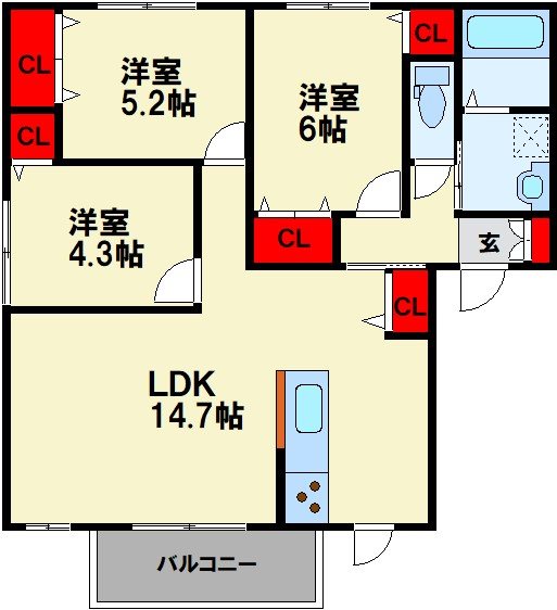 Doux Maison（ドゥ メゾン） 間取り