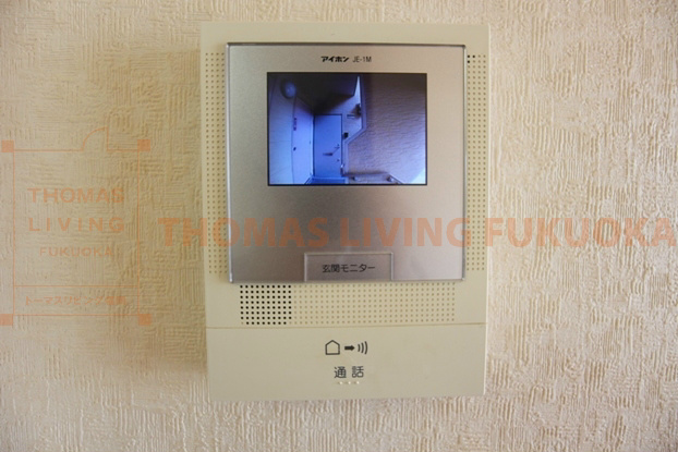 ハイルーラル3　C棟 来客者の顔を確認してからドアを開けられて安心です。