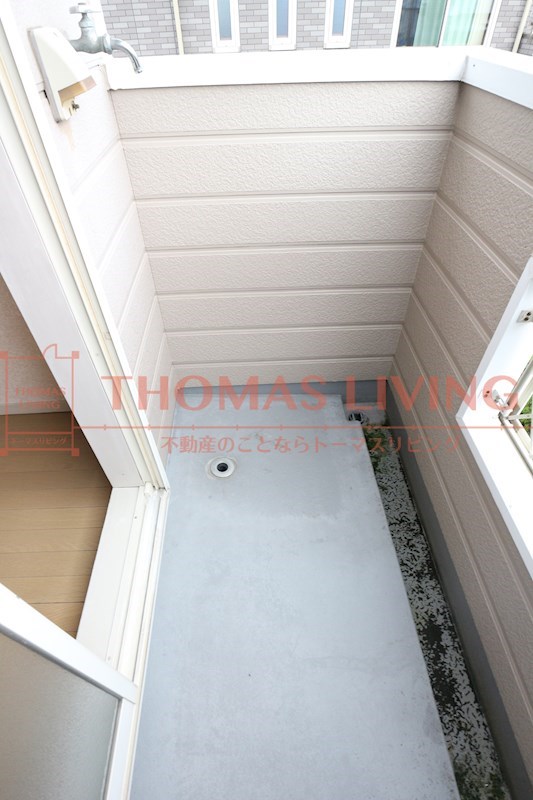 ウイング福間駅前Ⅱ ベランダ