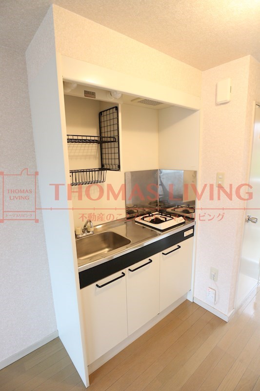 ウイング福間駅前Ⅱ ガスコンロ付キッチン