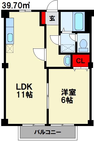 不二コーポ 間取り
