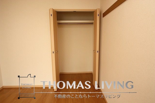 不二コーポ 大容量のクローゼット御座います。