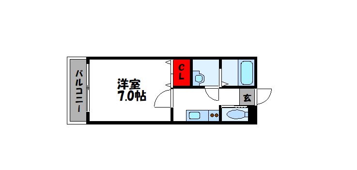 ファインフォレスタ近大前 間取り