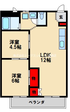 シティハイツ紫村 間取り