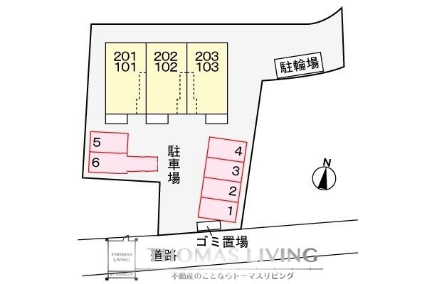 エムケイプレーヌ Ⅱ 駐車場