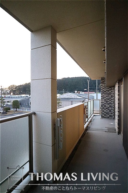 カーサ宮ノ前Ⅱ 広々としたバルコニー